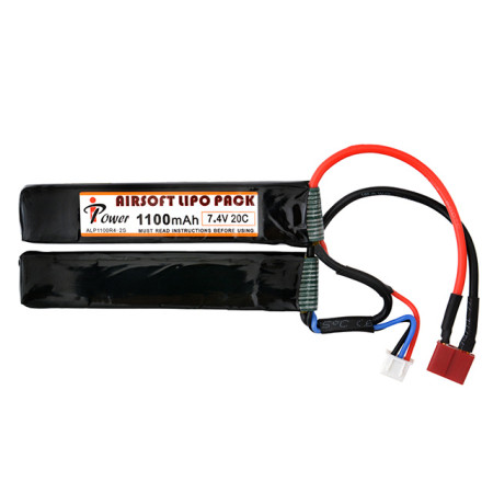 Li-Po 7.4V 1100mAh 20C (Deans)